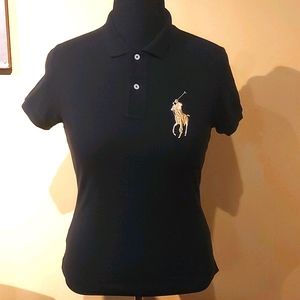 Skinny Fit Big Pony Polo Shirt